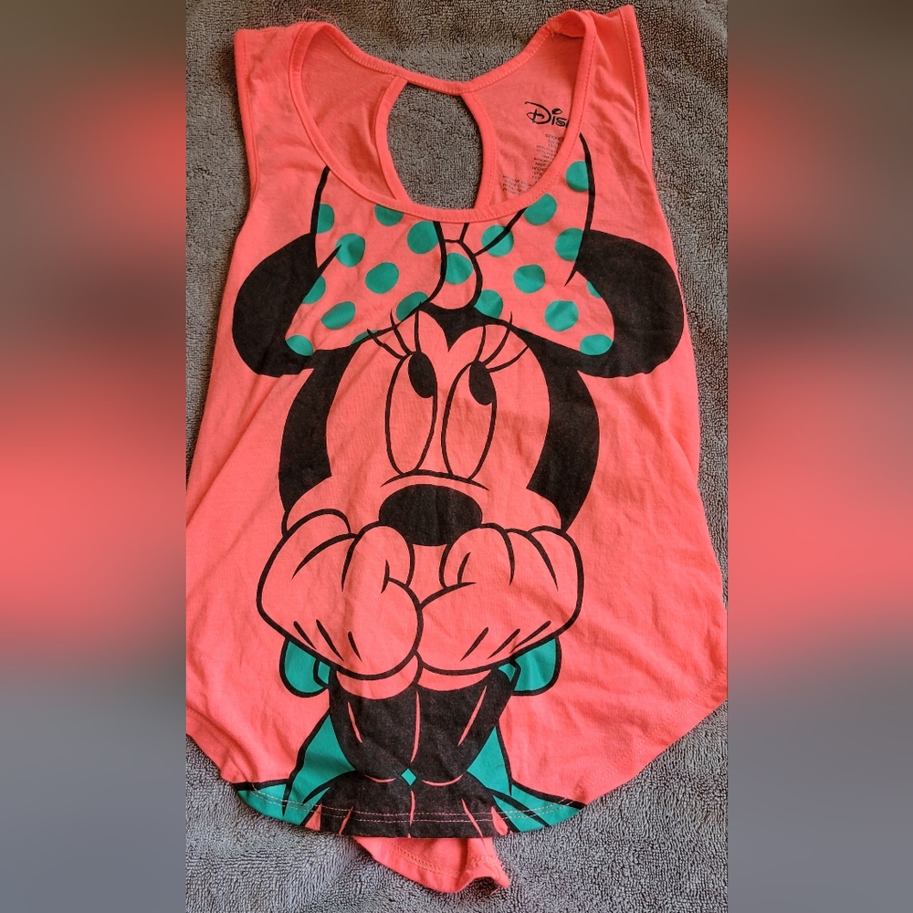 Girl Minnie Mouse tank top